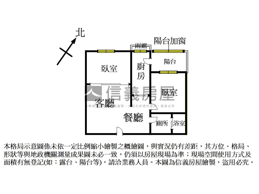真愛＊獨家北大美２房房屋室內格局與周邊環境