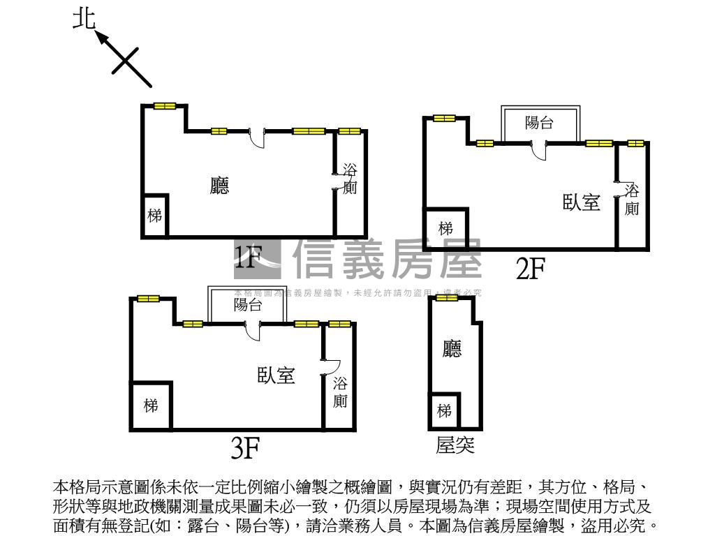 龜山島觀景聖品莊園房屋室內格局與周邊環境