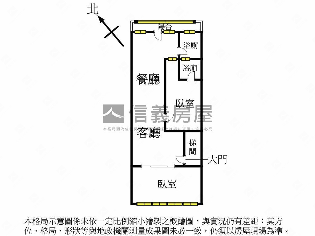拾光之宅●北投漫活大空間房屋室內格局與周邊環境