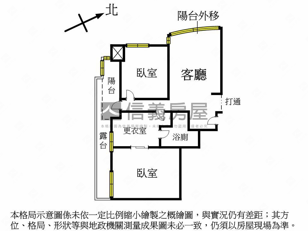 捷運－現代啟示高樓美屋Ｂ房屋室內格局與周邊環境