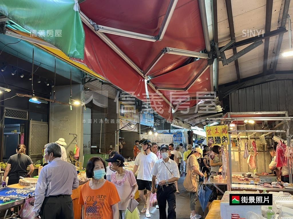 板橋國泰街面寬店面房屋室內格局與周邊環境