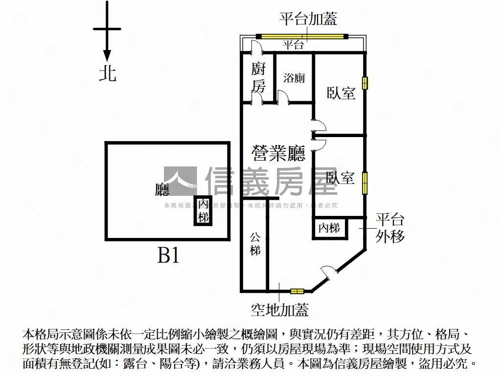 【新接】莊敬單數巷大邊間房屋室內格局與周邊環境