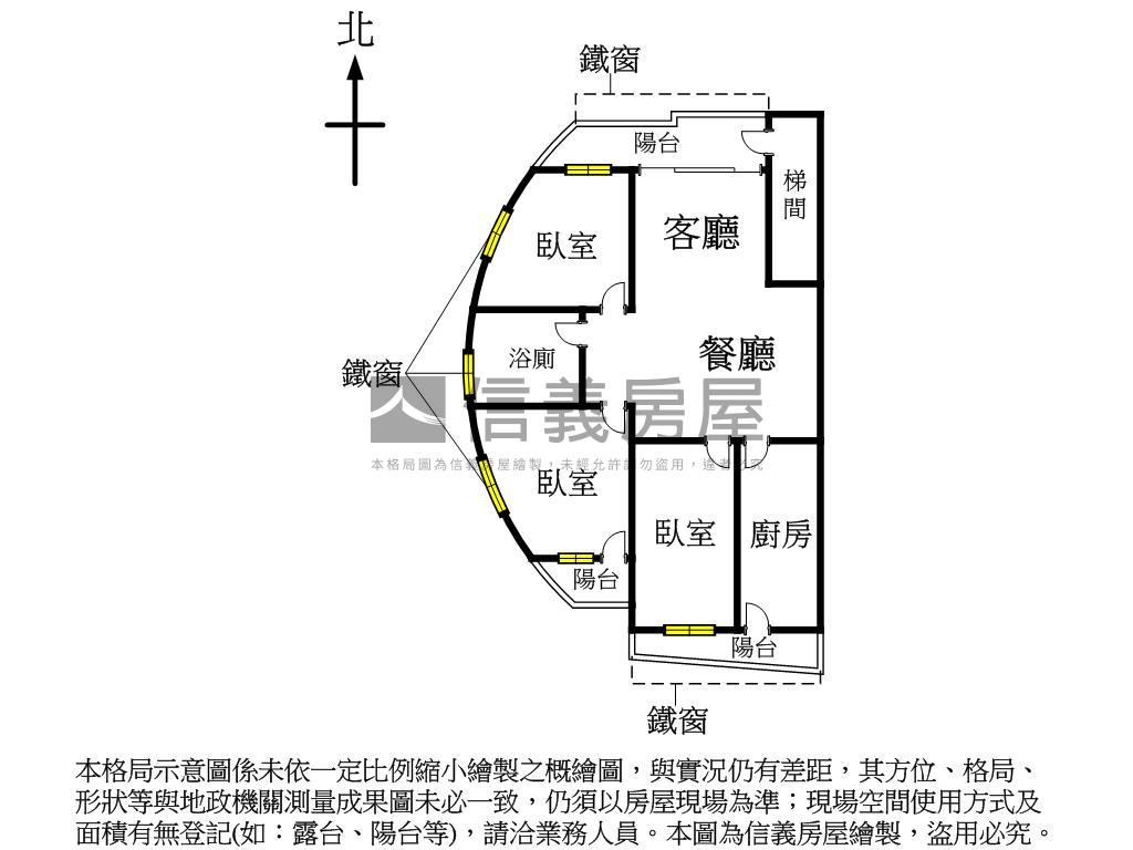 頂溪採光三樓美寓房屋室內格局與周邊環境