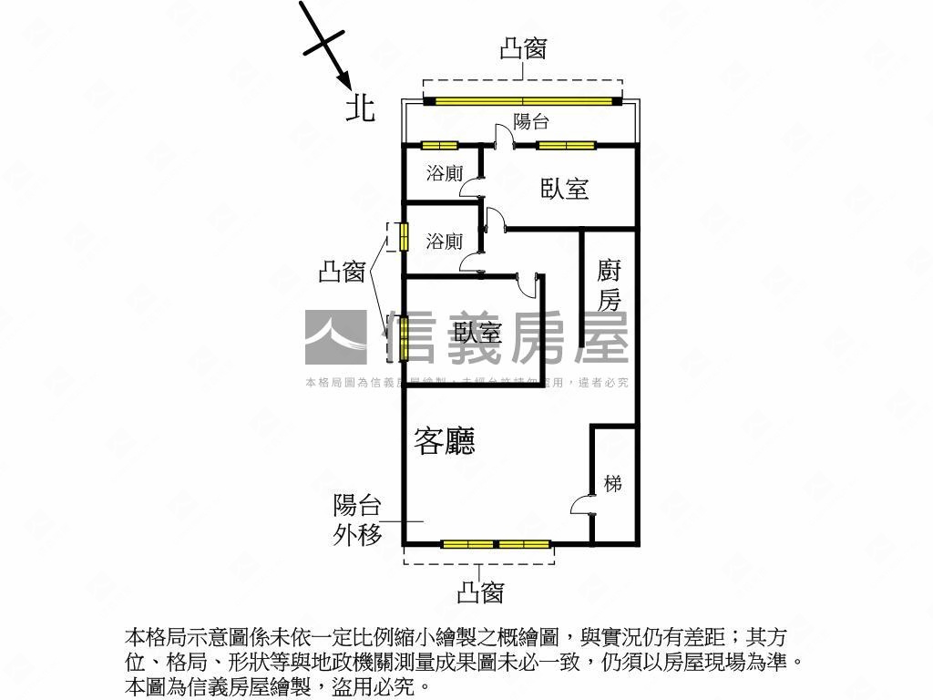 金賀八德街三樓美寓房屋室內格局與周邊環境