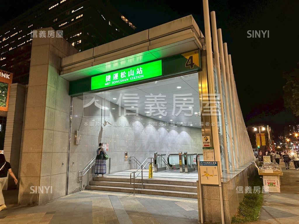 松山捷運發財美寓房屋室內格局與周邊環境