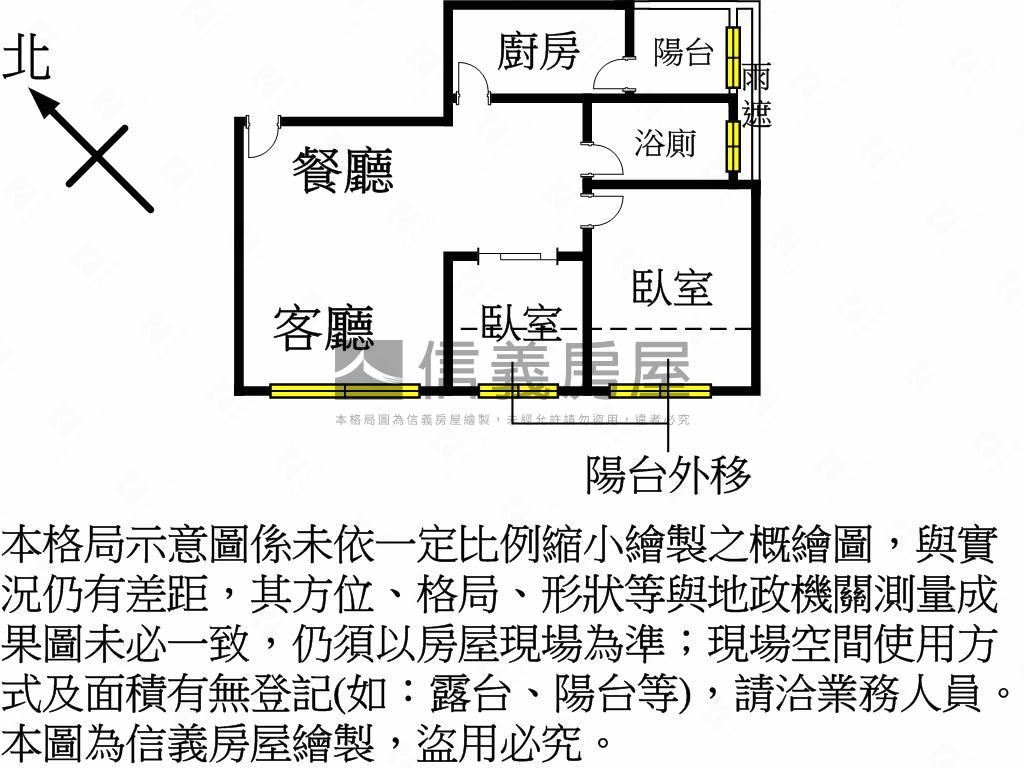 溫馨視野四季２房車位房屋室內格局與周邊環境