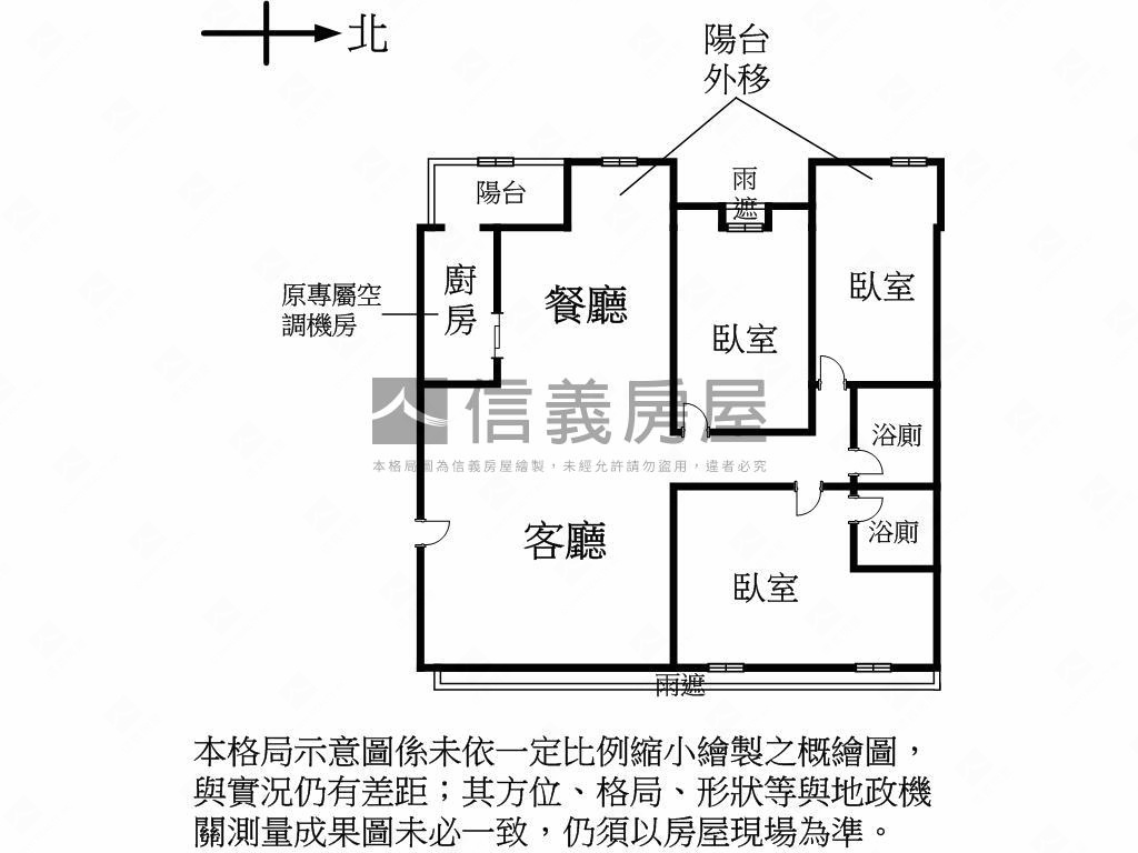 大直君堡高樓美三房雙車位房屋室內格局與周邊環境