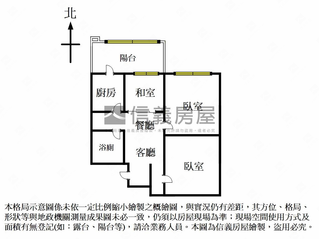 欣隆１０１兩房稀有釋出房屋室內格局與周邊環境