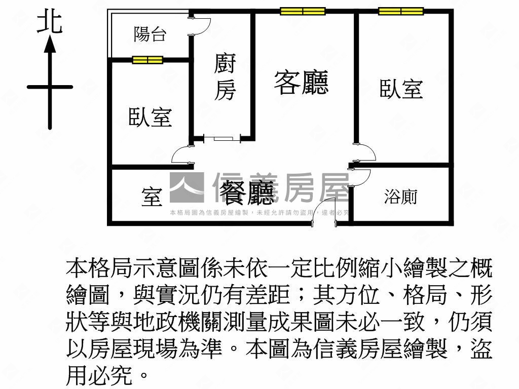 中路重劃區精美２房車位房屋室內格局與周邊環境