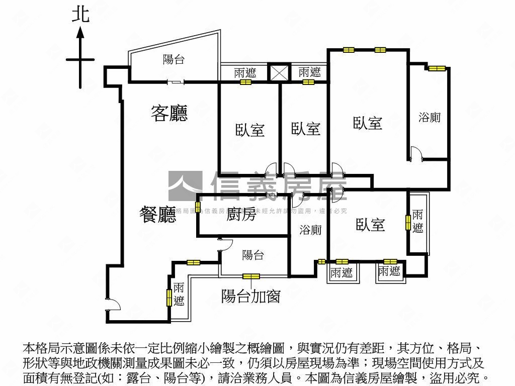 湛然豪景四房車位房屋室內格局與周邊環境