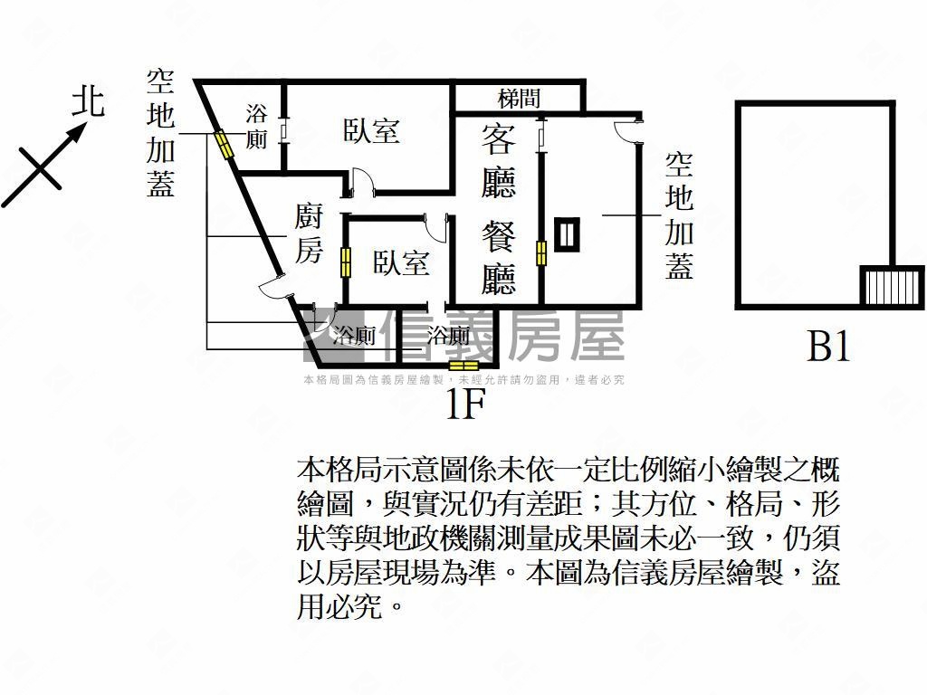 近ＳＯＧＯ一樓美寓房屋室內格局與周邊環境