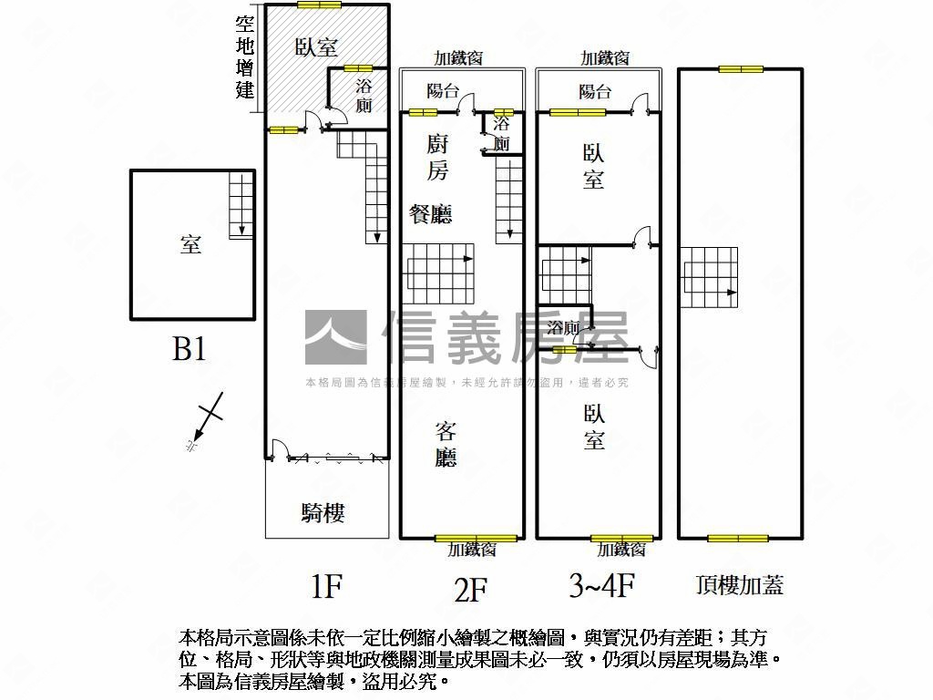 鼎中商圈正街透天房屋室內格局與周邊環境