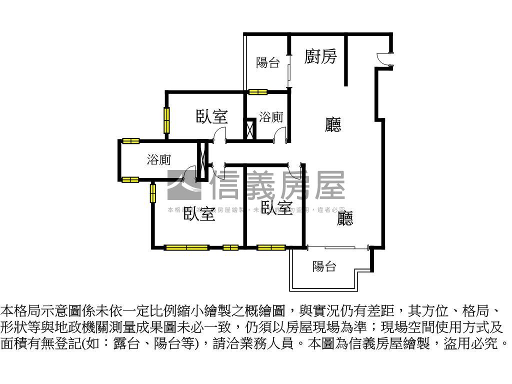 宗大敘山高樓Ａ５三房雙車房屋室內格局與周邊環境