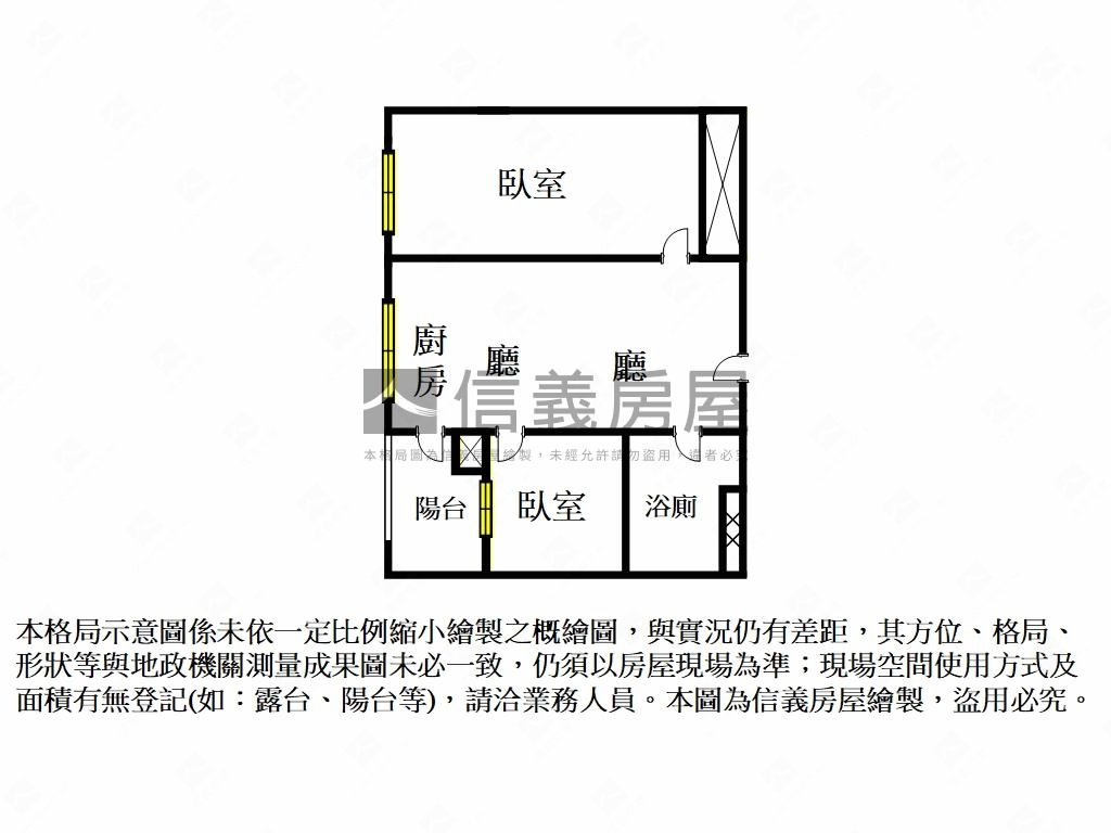 南科卓越城Ｂ０７棟次頂樓房屋室內格局與周邊環境