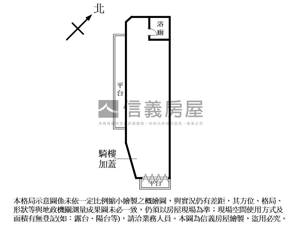 埔墘邊間店面房屋室內格局與周邊環境