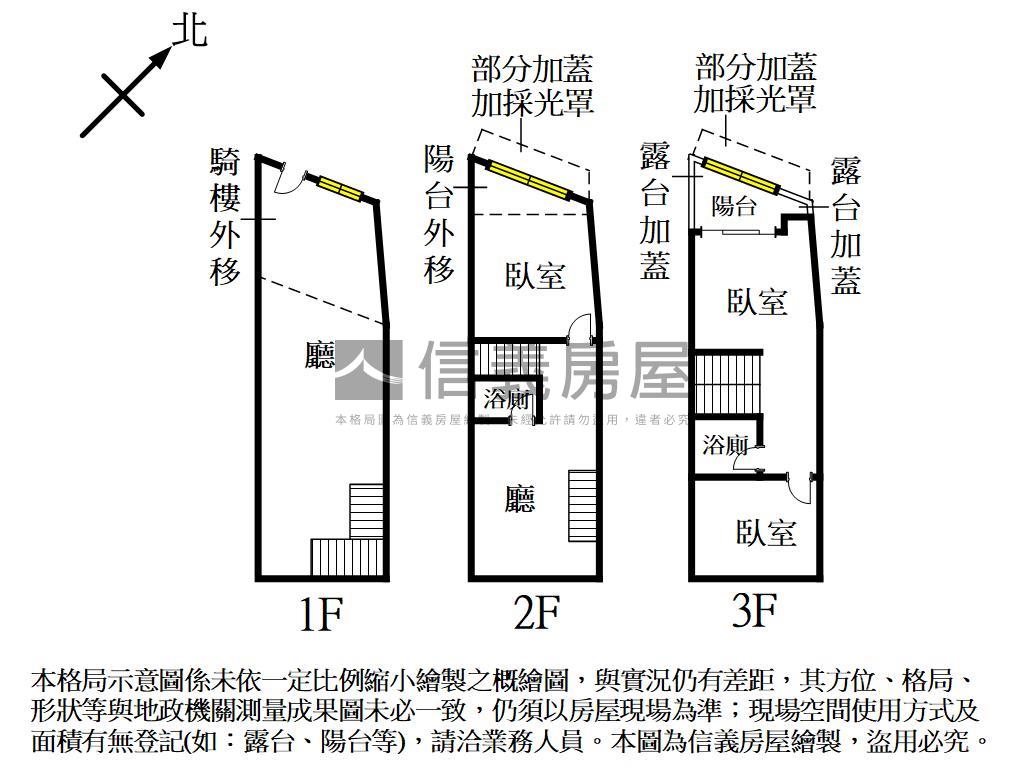 崙平平和質感美店房屋室內格局與周邊環境
