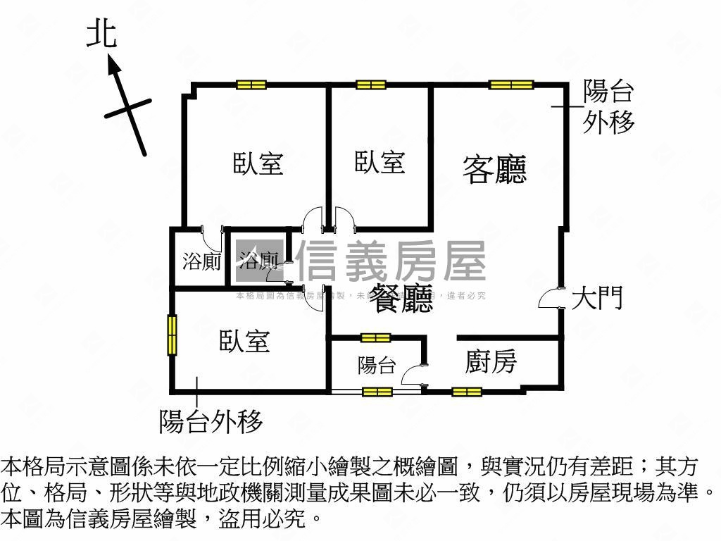 專任成家電梯三房車位房屋室內格局與周邊環境