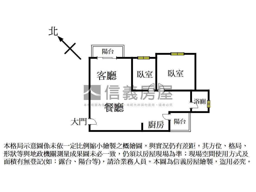 ★沙鹿市區高樓兩房美屋★房屋室內格局與周邊環境