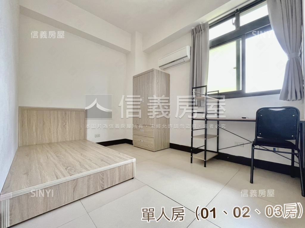 勤益大學震後時尚透套房屋室內格局與周邊環境