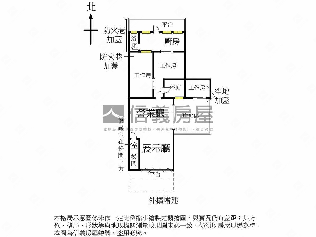 西區門戶捷運旁區文創金店房屋室內格局與周邊環境