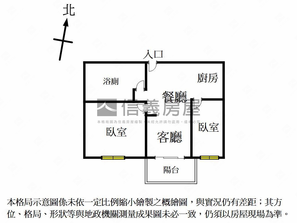 世紀雙星近捷運兩房平車位房屋室內格局與周邊環境