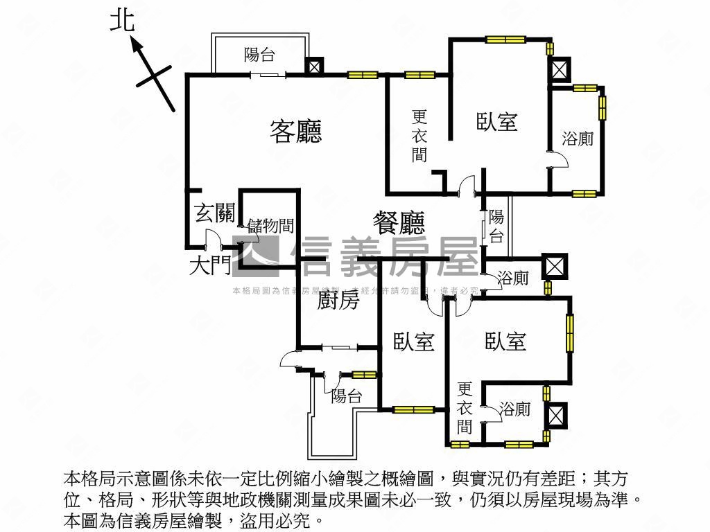 遠雄香榭園河景三房車位房屋室內格局與周邊環境