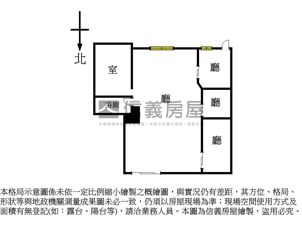 博愛社區黃金店面房屋室內格局與周邊環境