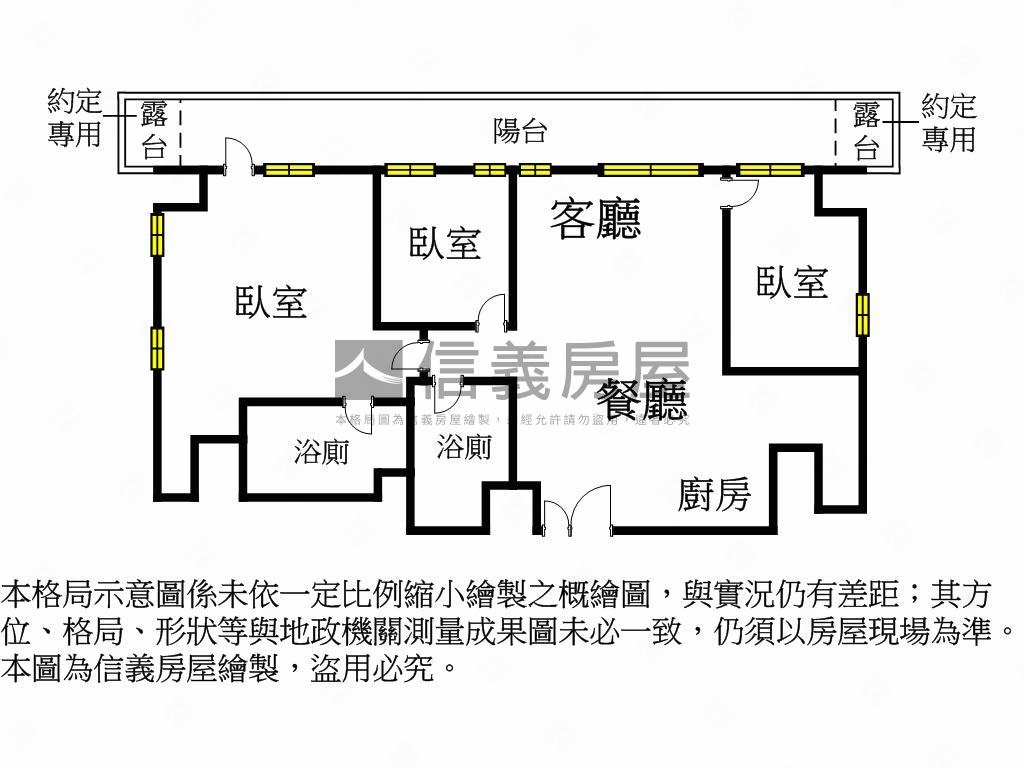 鉑金愛悅Ａ０１三面採光戶房屋室內格局與周邊環境