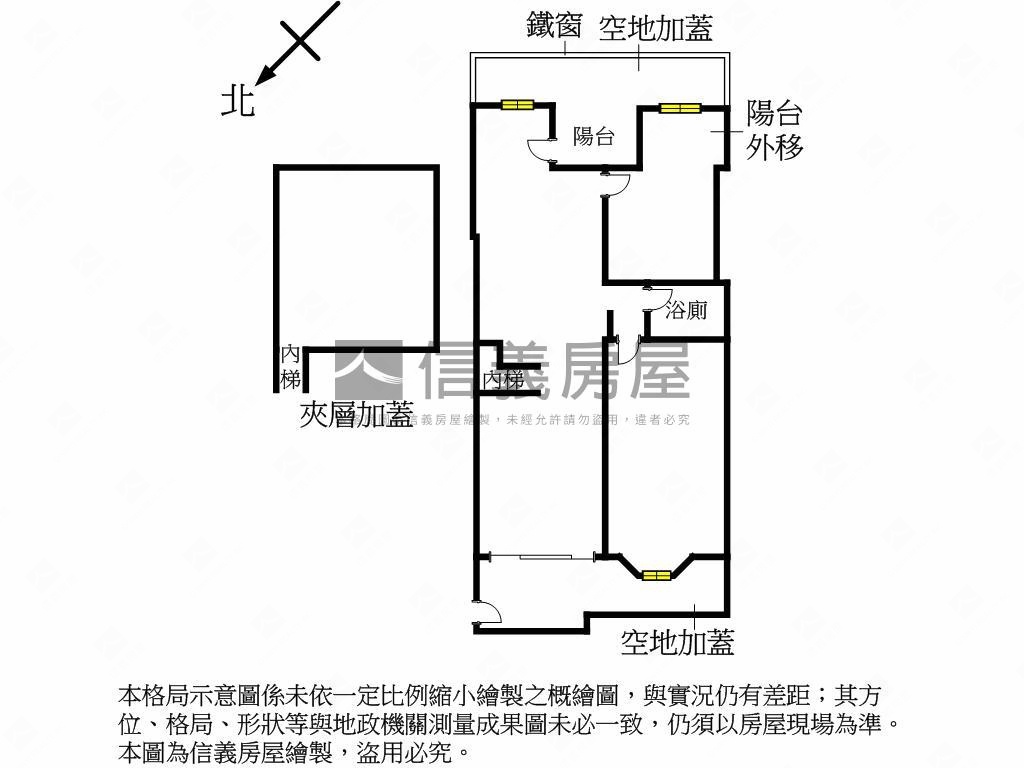 稀有好運市挑高一樓房屋室內格局與周邊環境