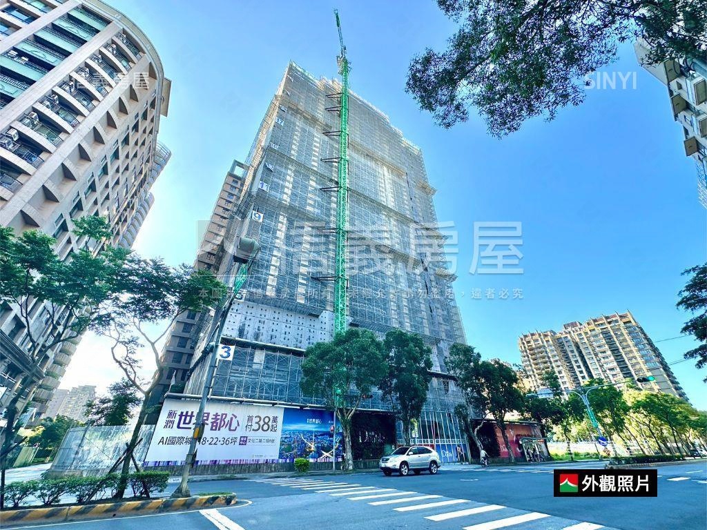 新潤Ｄｏｕｂｌｅ高樓邊間房屋室內格局與周邊環境