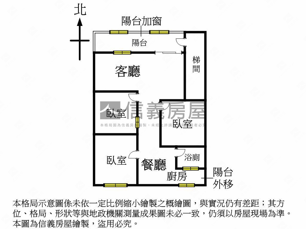 昌盛街公寓２樓房屋室內格局與周邊環境