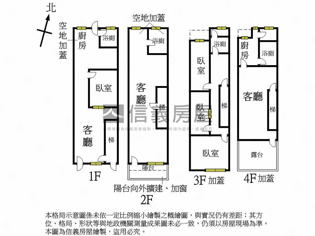 龍濱三代同堂大空間房屋室內格局與周邊環境