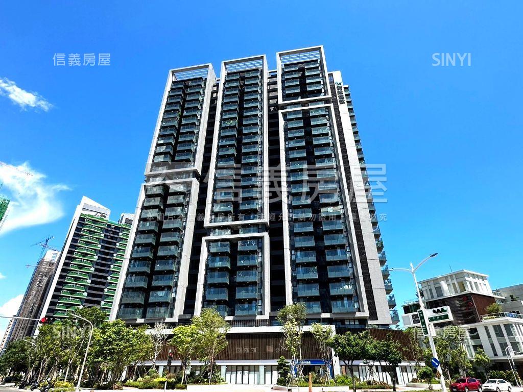 中都濕地公園首排三房車房屋室內格局與周邊環境