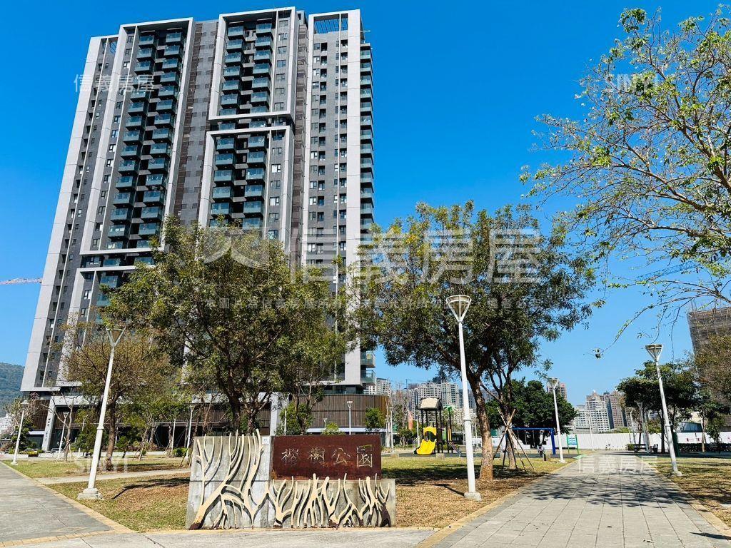 中都濕地公園首排三房車房屋室內格局與周邊環境