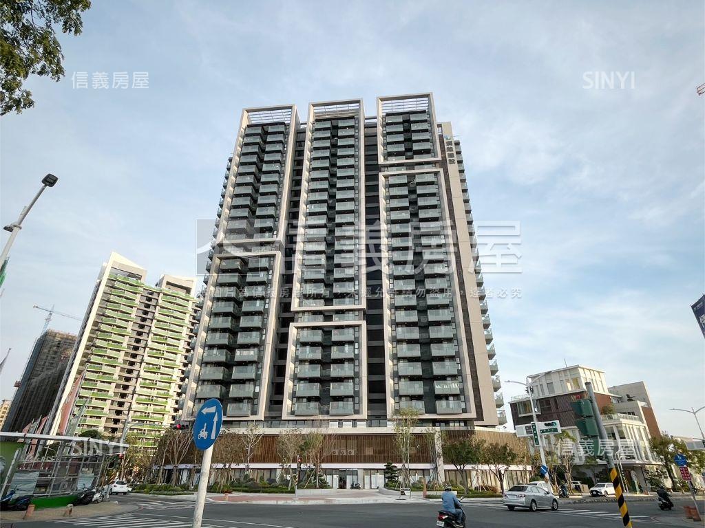 中都濕地公園首排三房車房屋室內格局與周邊環境