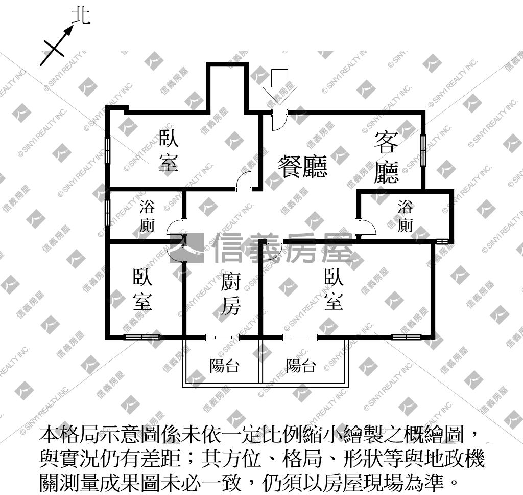 稀有！仁德邊間採光大三房房屋室內格局與周邊環境