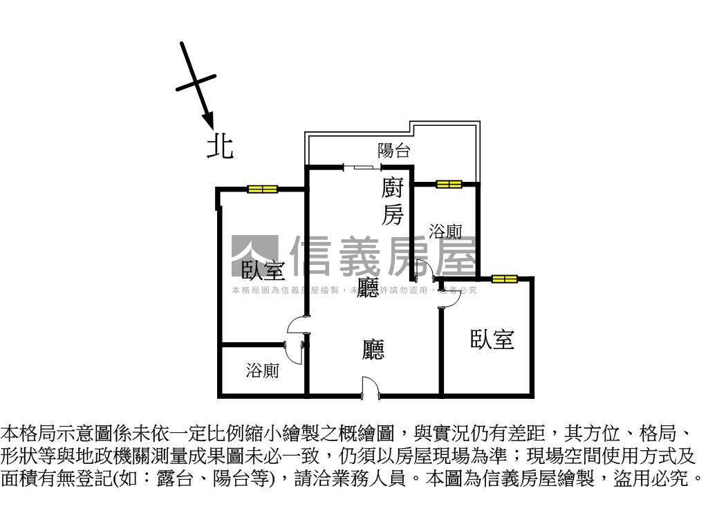 亞昕一緻兩房兩衛平車位房屋室內格局與周邊環境