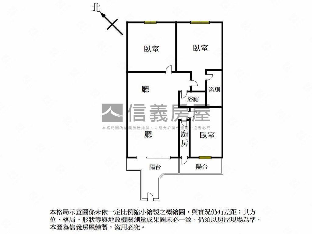 桂冠春天高樓三房平車房屋室內格局與周邊環境
