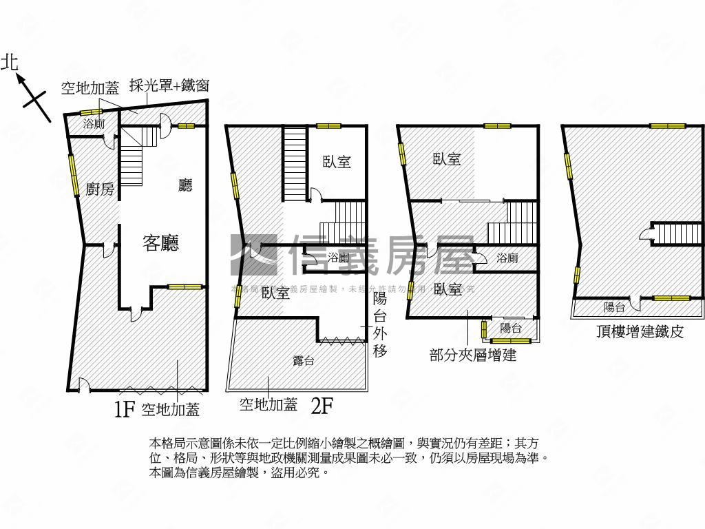 面寬大地坪車庫透天房屋室內格局與周邊環境