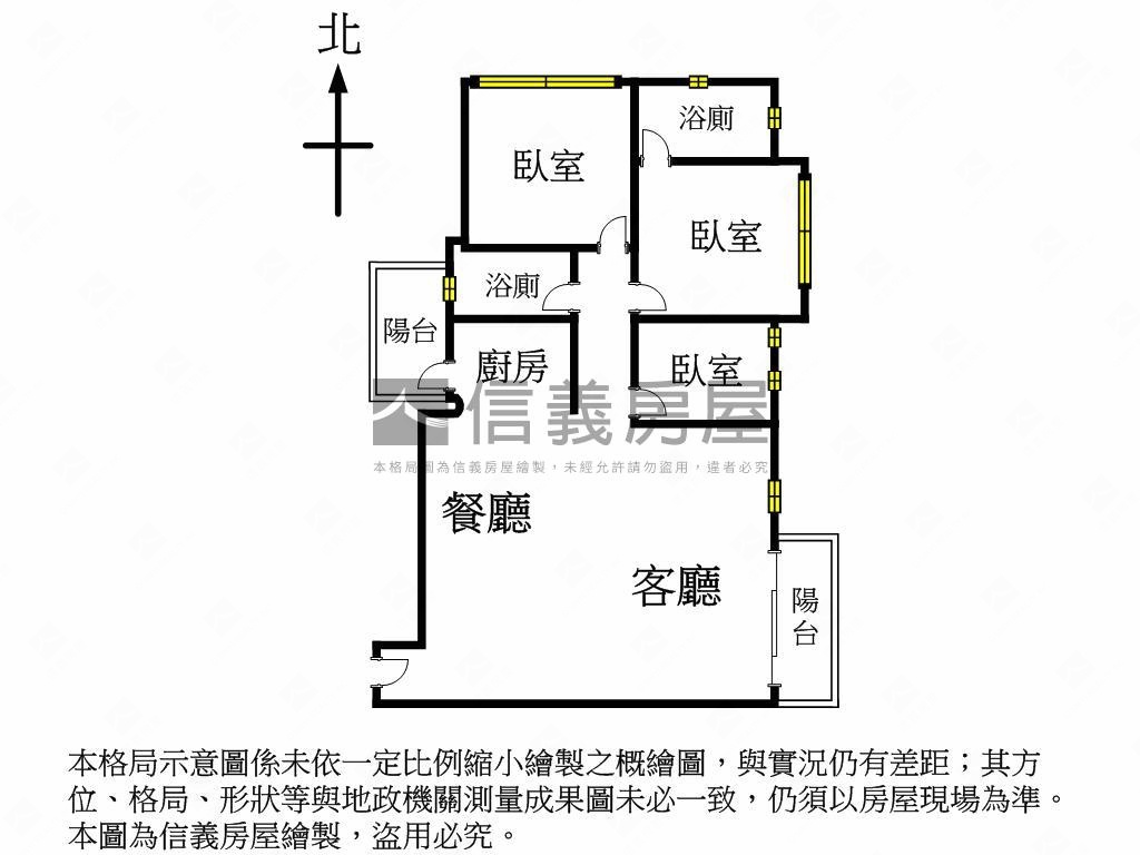 水湳ｘ國聚之碩ｘ三房雙車房屋室內格局與周邊環境