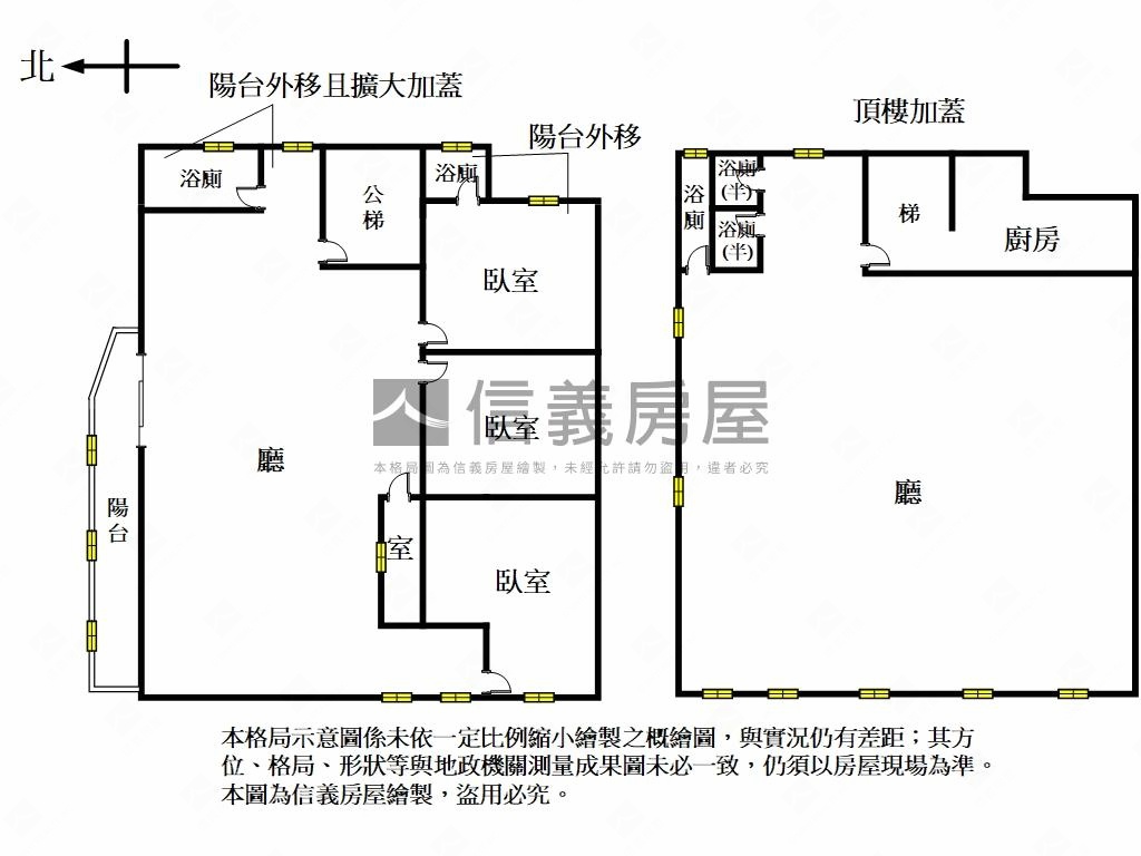 南勢角捷運大空間房屋室內格局與周邊環境