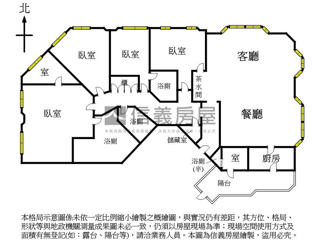 僑福花園名邸房屋室內格局與周邊環境