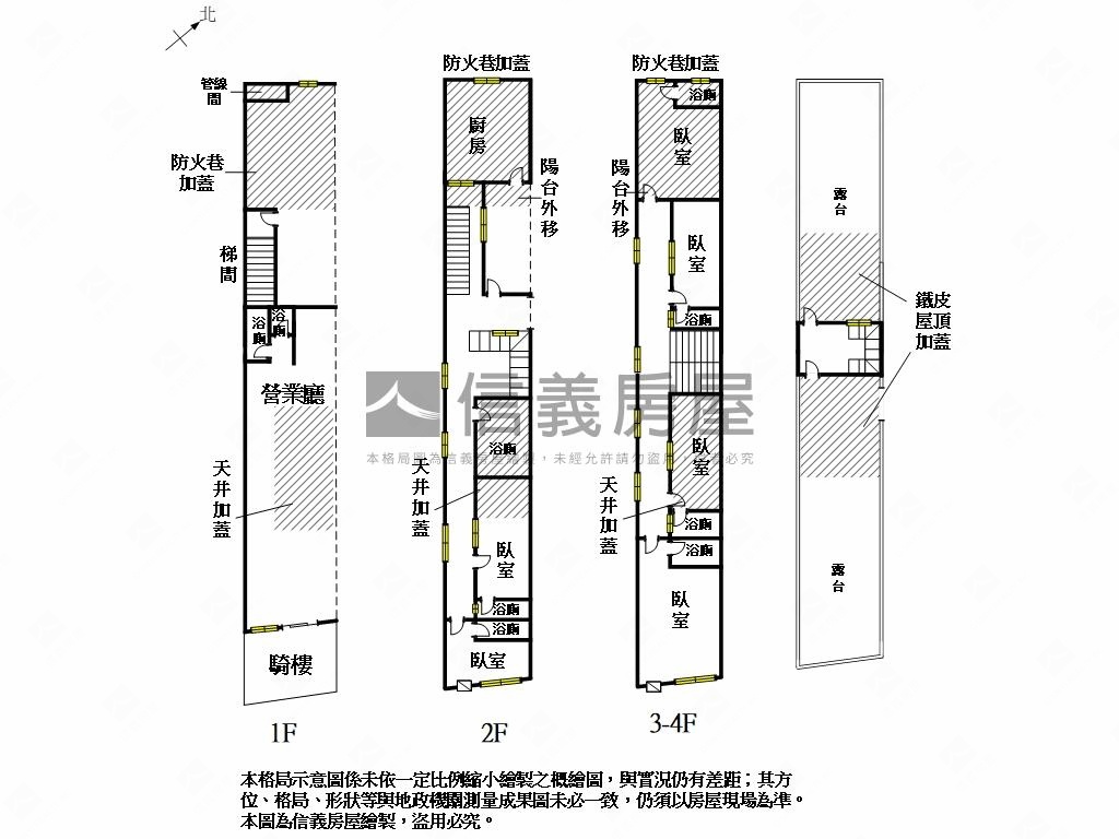 永康大橋金收租透店２房屋室內格局與周邊環境