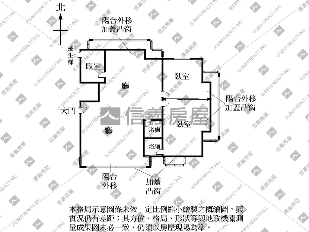 台大華廈高樓美景房屋室內格局與周邊環境