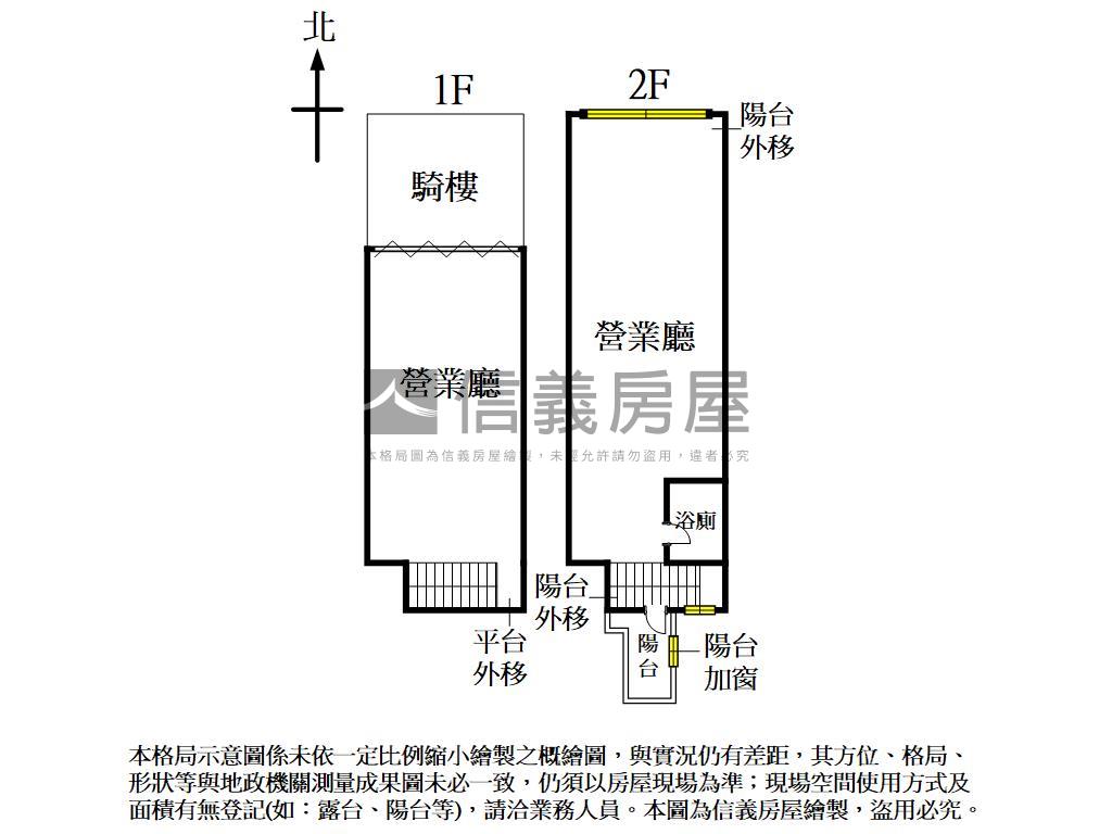 正公益路上稀有燙金店面房屋室內格局與周邊環境