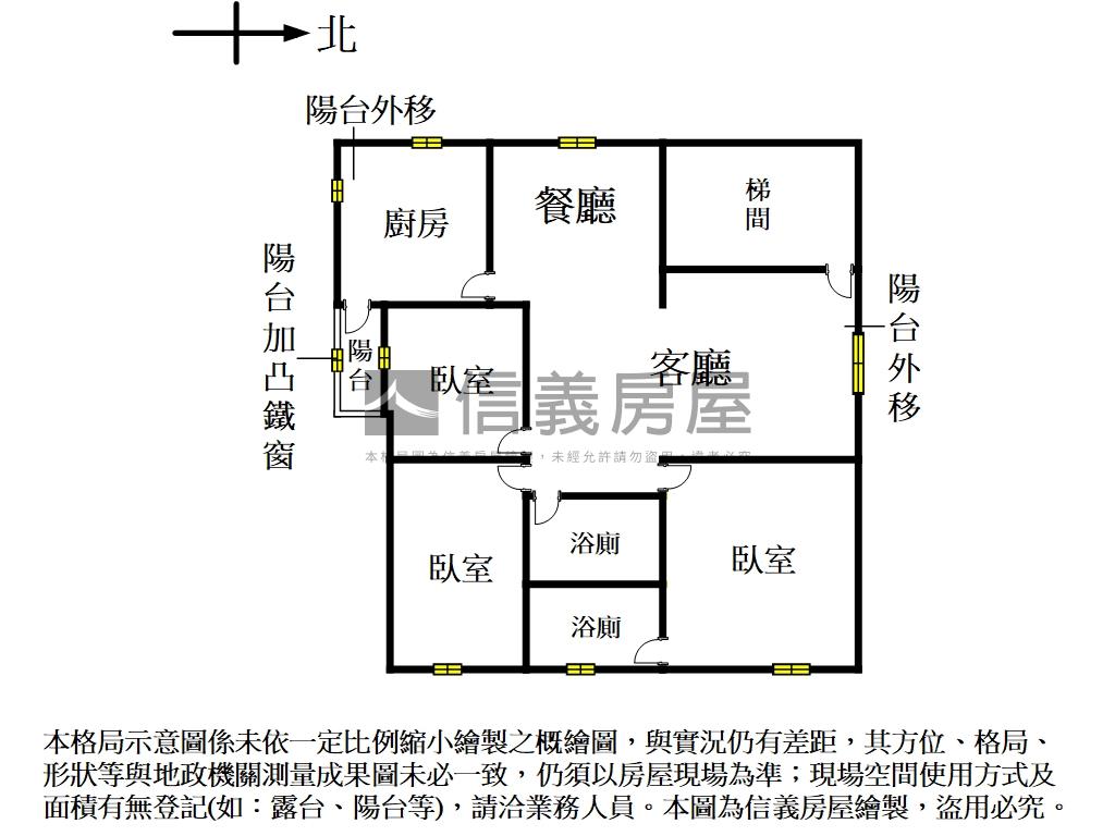 石牌四採方正學區宅房屋室內格局與周邊環境