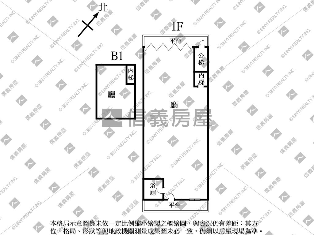 近北環段Ｙ２５站店面房屋室內格局與周邊環境