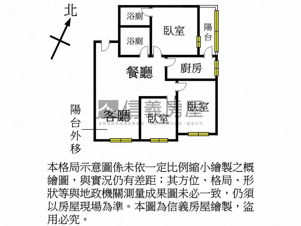 匠心藝文三房車位房屋室內格局與周邊環境