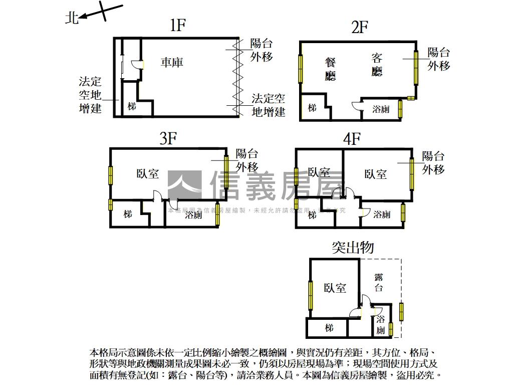 品益天尊面公園美透天房屋室內格局與周邊環境