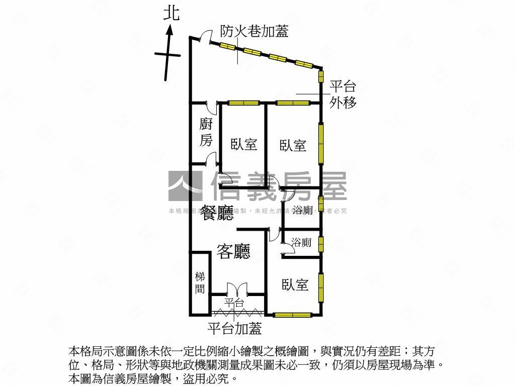 ★新埔面寬邊間雙衛開窗★房屋室內格局與周邊環境